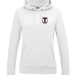 Hoodie JustHoods Damen WEISS