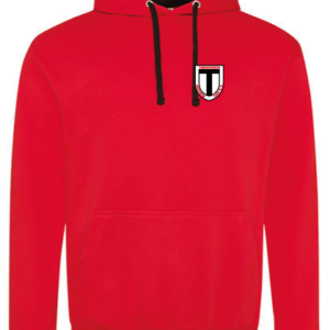Hoodie Varsity JustHoods ROT