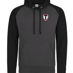 Hoodie JustHoods CHARCOAL/SCHWARZ