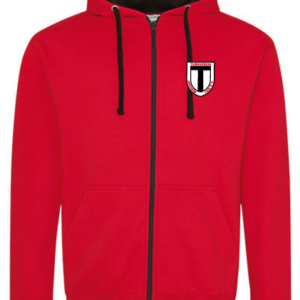 Zoodie/Kapuzenjacke Varsity JustHoods ROT