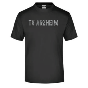 T-Shirt „FAN“ James & Nicholson SCHWARZ