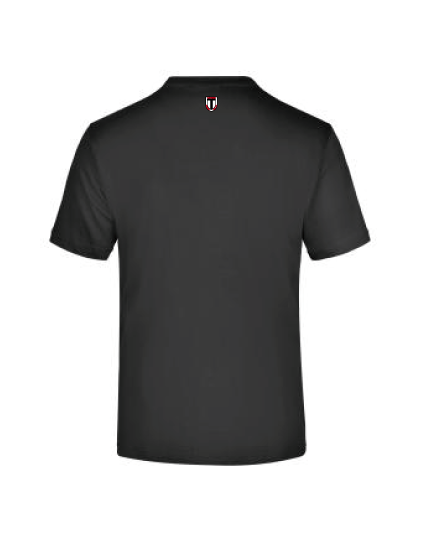 T-Shirt "FAN" James & Nicholson SCHWARZ – Bild 2