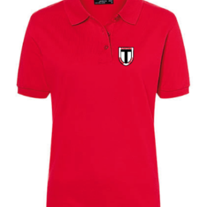 Polo-Shirt James & Nicholson Damen ROT