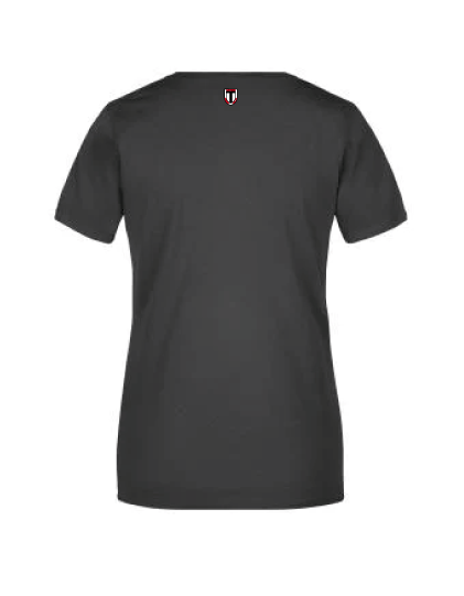T-Shirt "FAN" James & Nicholson Damen SCHWARZ – Bild 2