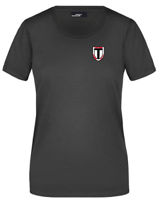 T-Shirt James & Nicholson Damen SCHWARZ