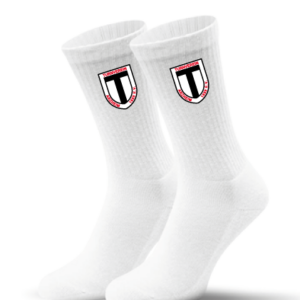 Socken WEISS ohne Kontrast
