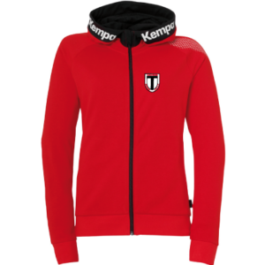KEMPA Kapuzenjacke Core26 Damen ROT